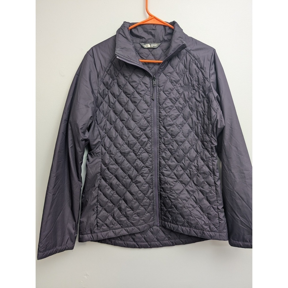 D3 The North Face TNF Thermoball Quilted Puffer Jacket Women's LG purple
